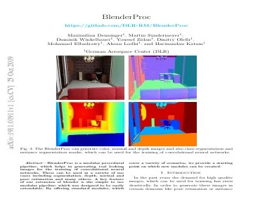 Paper thumbnail for BlenderProc