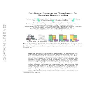 Paper thumbnail for PolyRoom: Room-aware Transformer for Floorplan Reconstruction