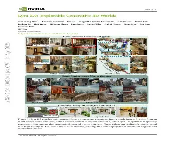 Paper thumbnail for Lyra 2.0: Explorable Generative 3D Worlds